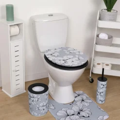 Abattant WC 18 pouces MDF Ecrin Gris