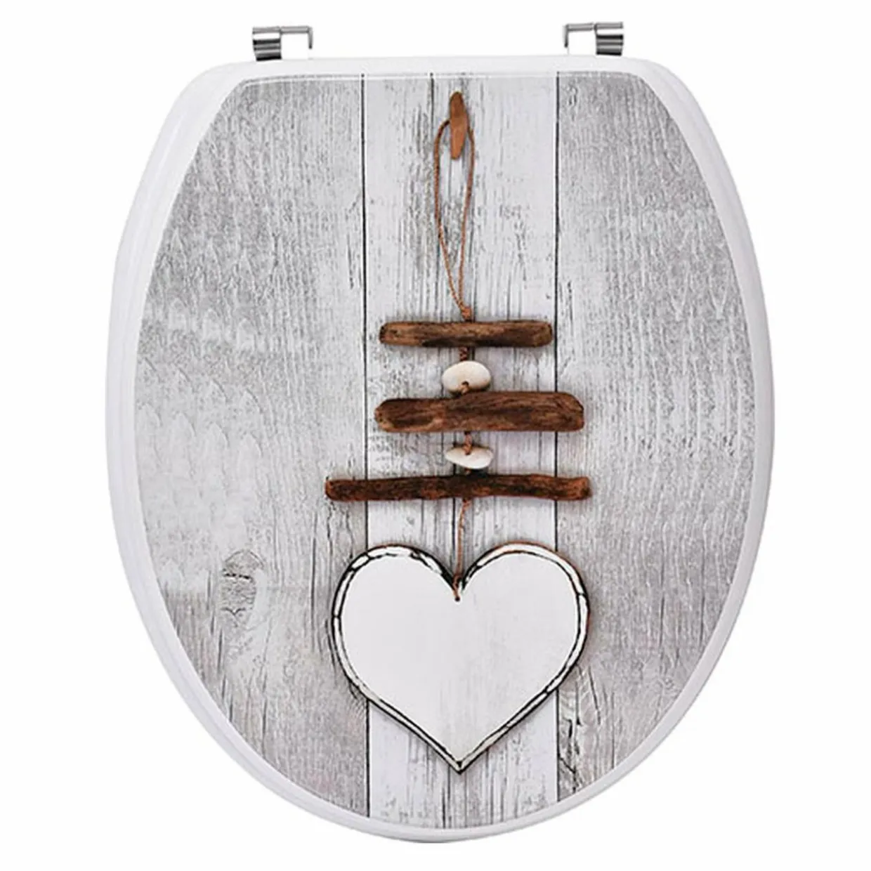 Abattant WC 18 pouces Ouessant Gris