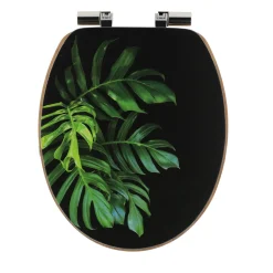 Abattant WC frein de chute 18 pouces MDF Green Addict Vert