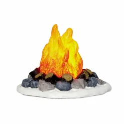 Accessoire Lemax Feu de camp illuminé