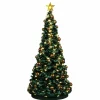 Accessoire Lemax (H24 cm) Joyeux sapin de Noël illuminé