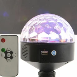 Ampoule boule magique Disco Multicouleur 6 LED