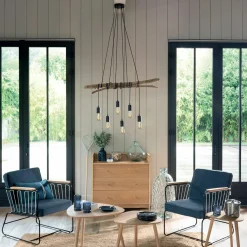 Ampoule lumineuse (H14 cm) Larme Ambre