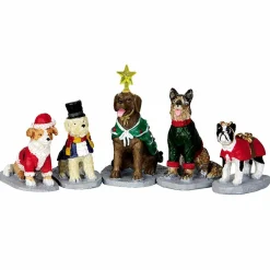 Animaux Lemax Chiens costumés