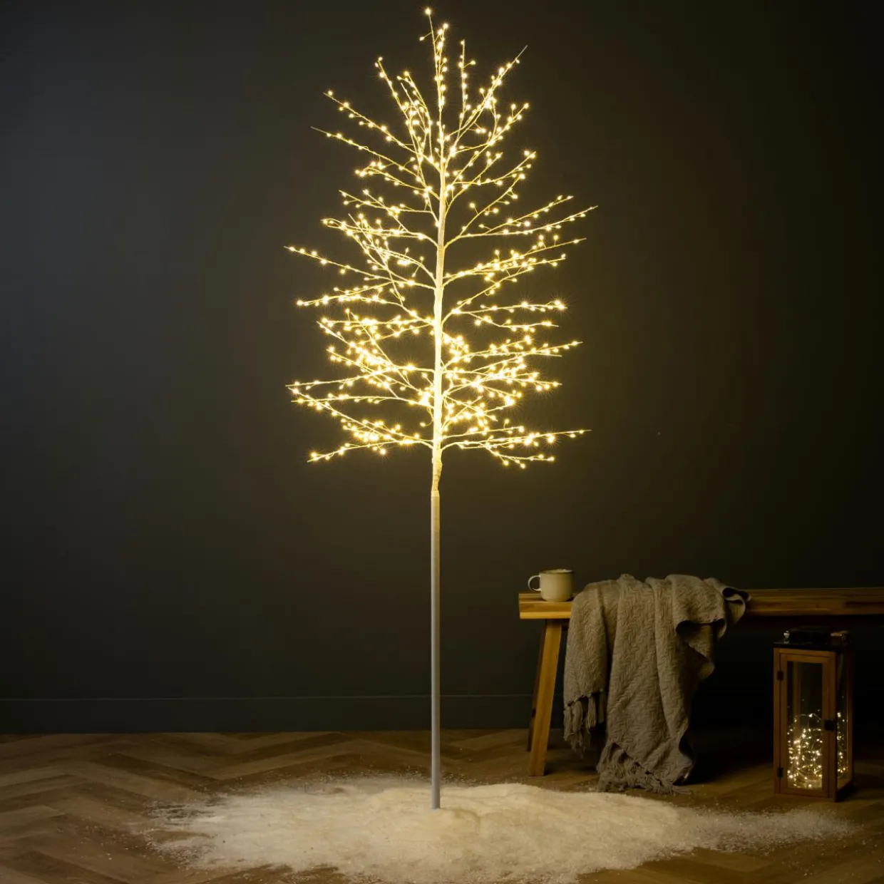 Arbre lumineux 720 LED (180 cm) Peuplier Phellis Blanc chaud