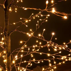 Arbre lumineux 720 LED (180 cm) Peuplier Eliot Blanc très chaud