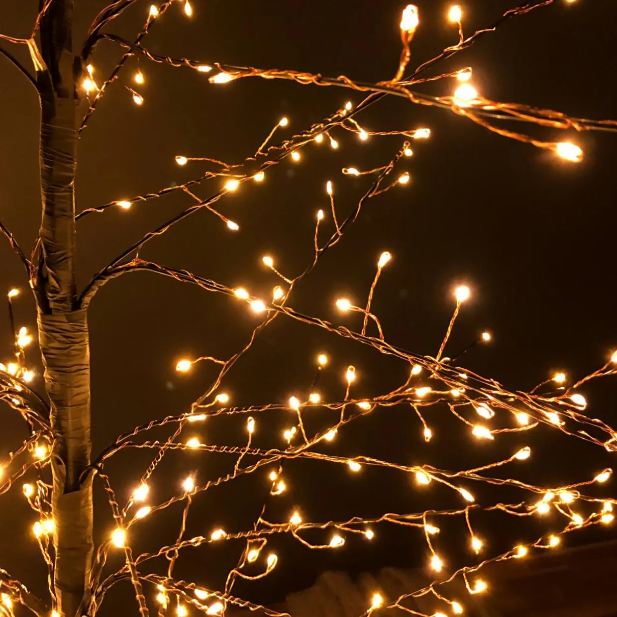 Arbre lumineux 720 LED (180 cm) Peuplier Eliot Blanc très chaud