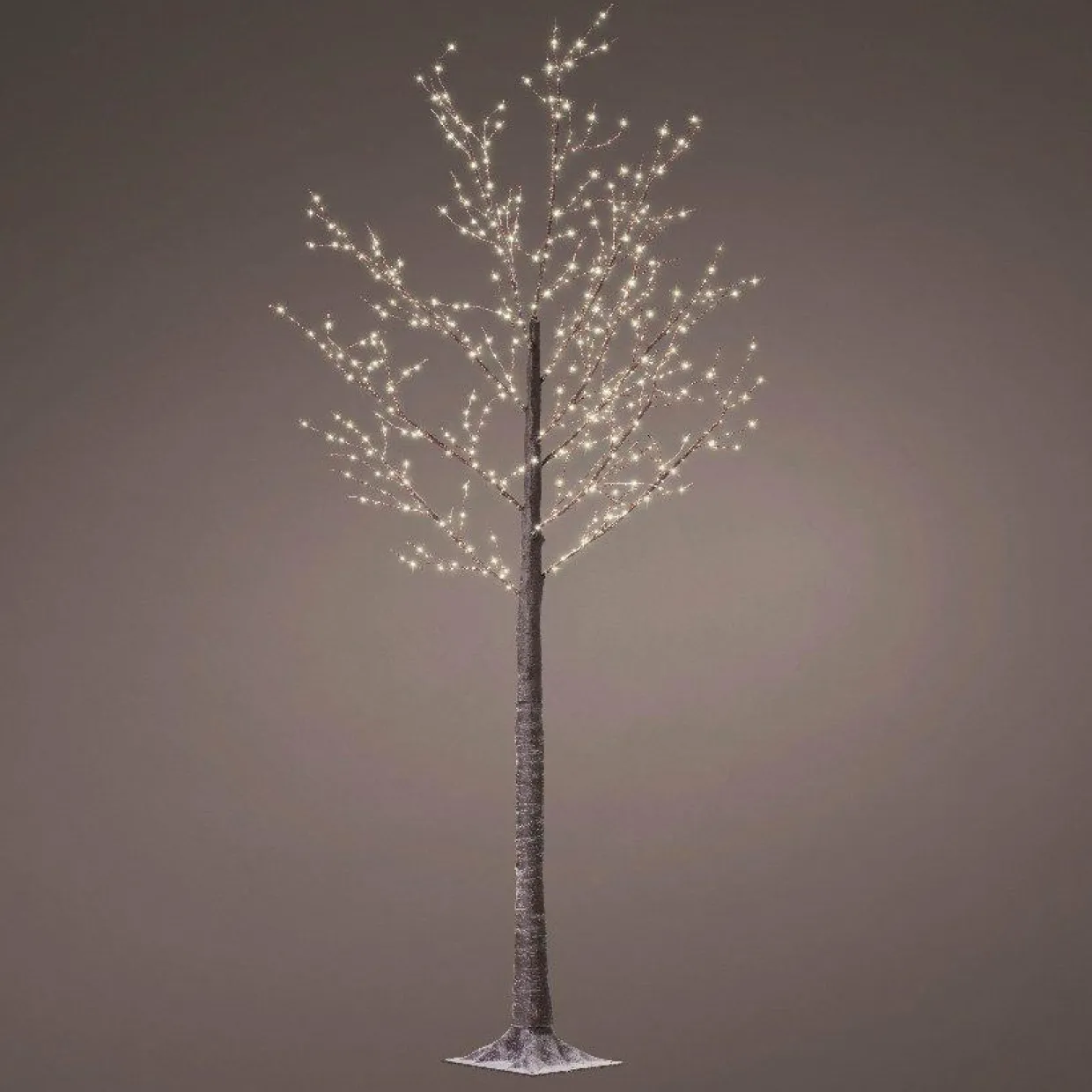 Arbre lumineux 750 LED (H220 cm) Bouleau Blanc chaud