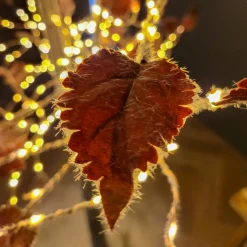 Arbre lumineux 600 LED (H210 cm) Peuplier Elissa Blanc chaud