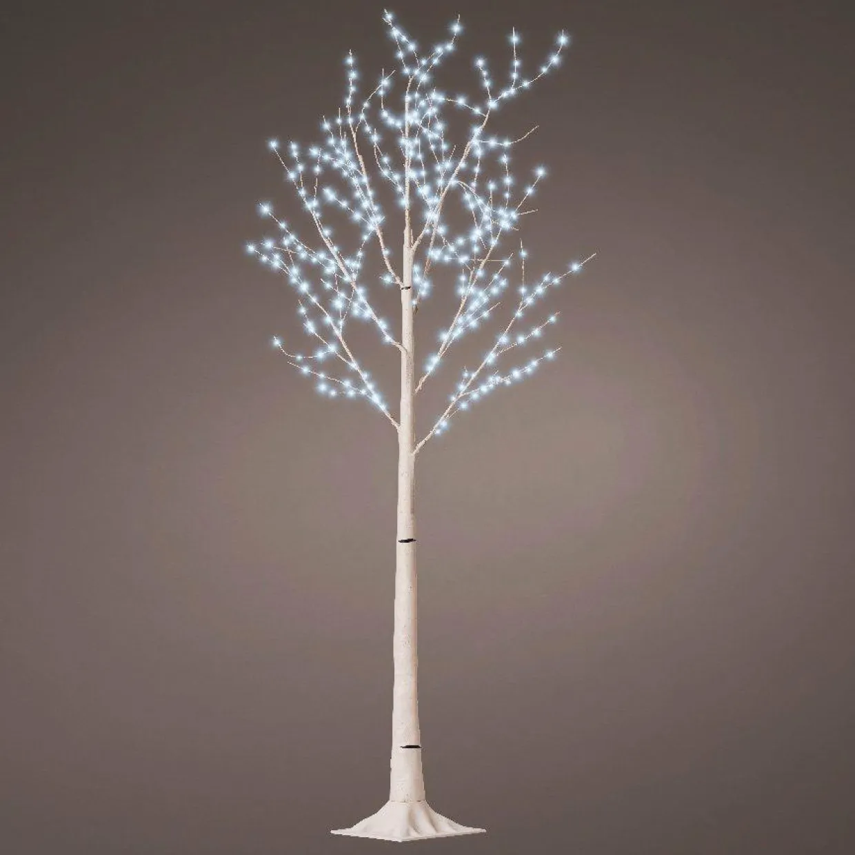 Arbre lumineux 400 Micro LED (H150 cm) Bouleau Wills Blanc froid