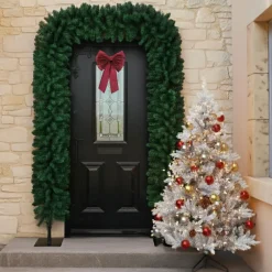 Arche décorative Géante (185 x H240 cm) Branches de sapins