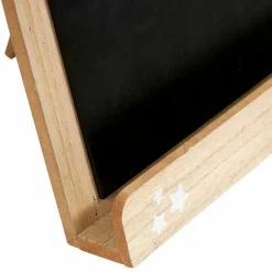 Ardoise chevalet enfant bois (30 x 40 cm) Maison Marron