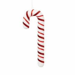 Baton de sucre d'orge à suspendre (H33 cm) Géant Rouge