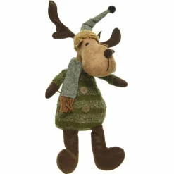 Bloc-porte Renne de Noël (H54 cm) Alexis