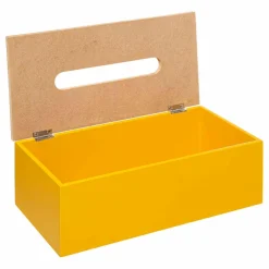 Boite à mouchoirs Modern Moutarde