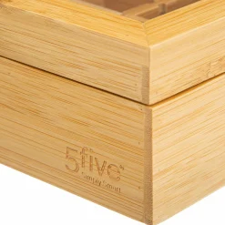 Boite de 12 compartiments amovibles (23 x 28 cm) Bambou Siao