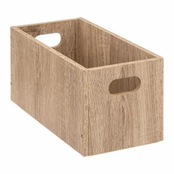 Boite de rangement (15 x 31 x 15 cm) Mano bois Naturel