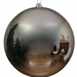 Boule de Noël (D200 mm) Alpine Argent