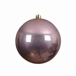 Boule de Noël (D140 mm) Alpine Vieux rose