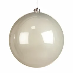 Boule de Noël (D250 mm) Alpine Perle