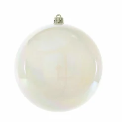 Boule de Noël (D200 mm) Alpine Blanc irisé