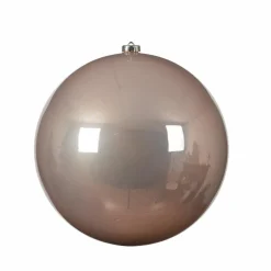 Boule de Noël (D140 mm) Alpine Rose poudré