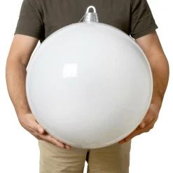 Boule de Noël (D400 mm) New Alpine XXL Blanc
