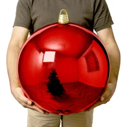 Boule de Noël (D400 mm) New Alpine XXL Rouge