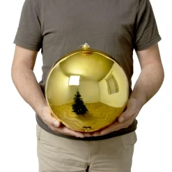 Boule de Noël (D250 mm) New Alpine Or