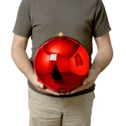 Boule de Noël (D250 mm) New Alpine Rouge