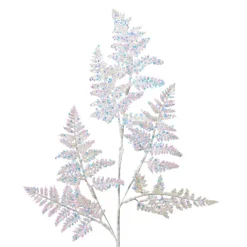 Branche de feuille (H69 cm) Fougère Royale Irisée