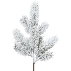 Branche de sapin (35 cm) Santa Vert enneigé