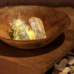 Brasero de jardin (D75 x H58 cm) Moderna Rouille