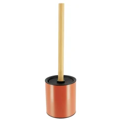 Brosse WC métal Purebamboo Terracotta