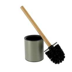 Brosse WC métal Purebamboo Vert kaki