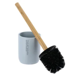 Brosse WC polyrésine Purebamboo Bleu clair