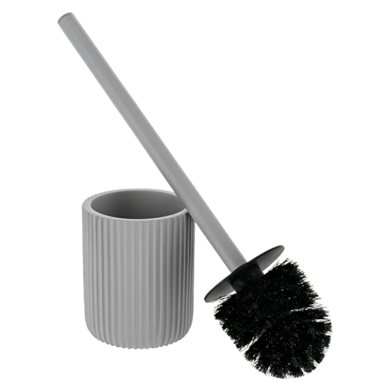 Brosse WC Timeless Strié Gris clair
