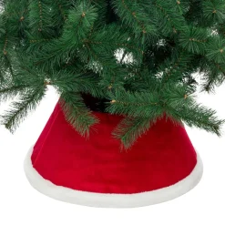Cache-pied de sapin (D56 cm) Noël douceur Rouge