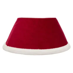 Cache-pied de sapin (D56 cm) Noël douceur Rouge