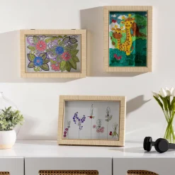 Cadre à dessin mural A4 Théa Beige