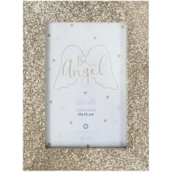 Cadre photo à poser paillettes (10x15) Shine Or