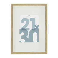 Cadre photo (21 x 30 cm) Manu bois naturel