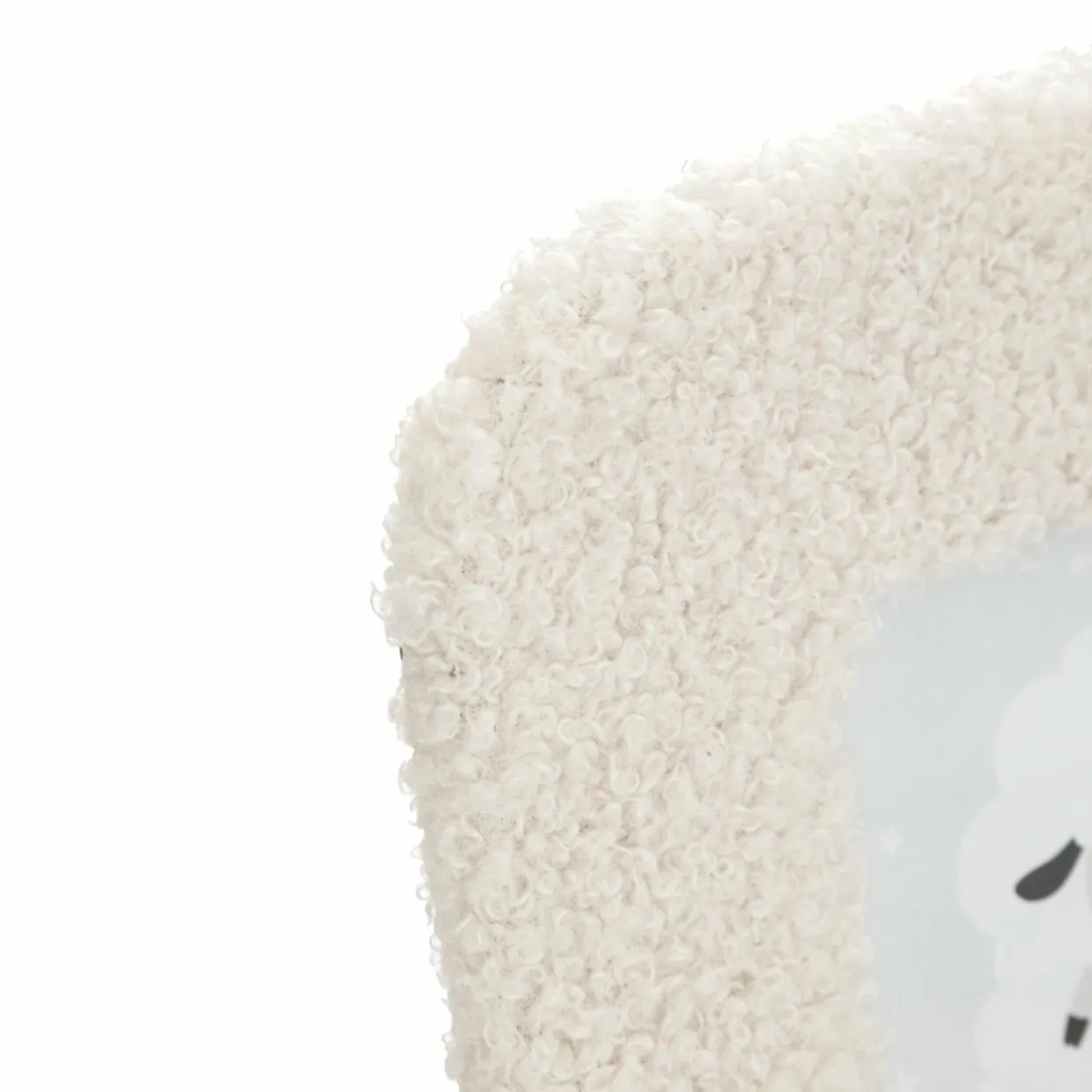 Cadre photo enfant (10 x 15 cm) Bouclette Blanc