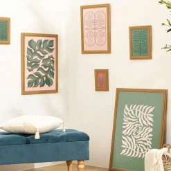 Cadre photo mural bois (30 x 40 cm) Alix Marron