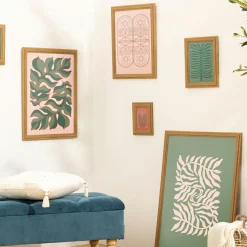 Cadre photo mural bois (18 x 24 cm) Alix Marron