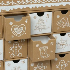 Calendrier de l'Avent à remplir Maison Pain d'épices