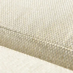 Canapé de jardin en aluminium 3 places Elba Blanc et beige