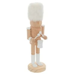 Casse-noisette en bois (H25 cm) Tambour battant Naturel
