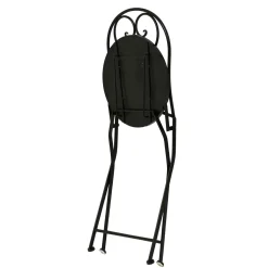 Chaise bistrot pliable en faïence Lisse Pastel