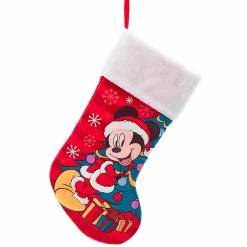Chaussette de Noël Disney (H45 cm) Mickey Sapin